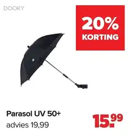 Baby-Dump Parasol UV 50+ aanbieding