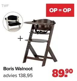 Baby-Dump Boris Walnoot aanbieding