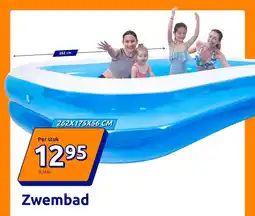 Action Zwembad 262X175X56 CM aanbieding