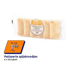 Action Patisserie spijsbroodjes aanbieding