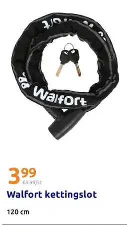 Action Walfort kettingslot aanbieding
