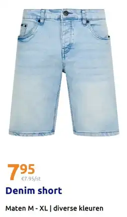 Action Denim short aanbieding