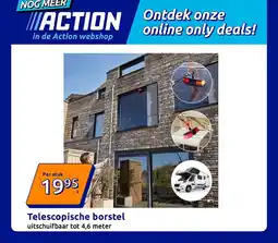 Action Telescopische borstel aanbieding