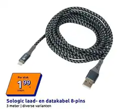 Action Sologic laad- en datakabel 8-pins aanbieding