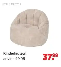 Baby-Dump Kinderfauteuil aanbieding