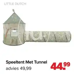 Baby-Dump Speeltent Met Tunnel aanbieding