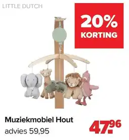 Baby-Dump Muziekmobiel Hout aanbieding