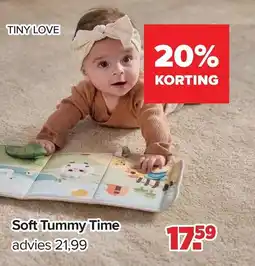 Baby-Dump Soft Tummy Time aanbieding