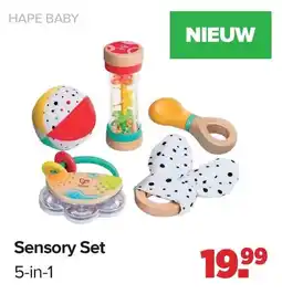 Baby-Dump Sensory Set aanbieding