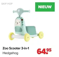 Baby-Dump Zoo Scooter aanbieding