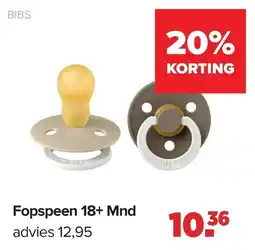 Baby-Dump Fopspeen aanbieding