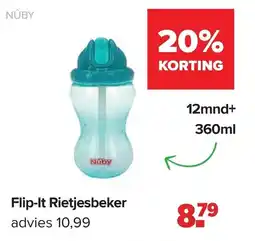 Baby-Dump Flip-It Rietjesbeker aanbieding