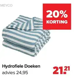 Baby-Dump Hydrofiele doeken aanbieding