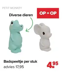 Baby-Dump Badspeeltje aanbieding