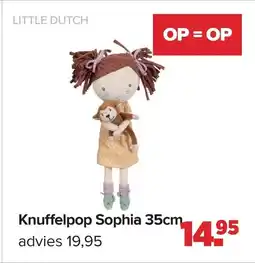 Baby-Dump Knuffelpop sophia aanbieding