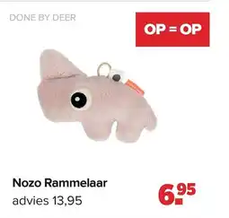 Baby-Dump Nozo rammelaar aanbieding