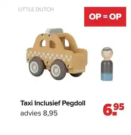 Baby-Dump Taxi inclusief pegdoll aanbieding