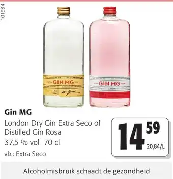 Colruyt Gin mg aanbieding