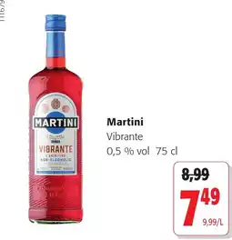 Colruyt Martini vibrante aanbieding