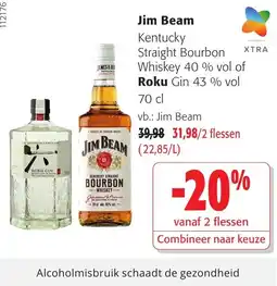 Colruyt Jim beam & roku aanbieding