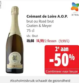 Colruyt Crémant de loire a.o.p. aanbieding