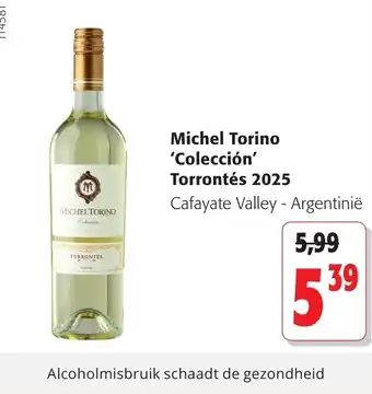 Colruyt Michel torino 'colección' torrontés 2025 aanbieding
