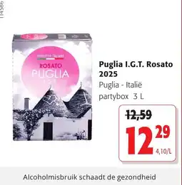 Colruyt Puglia i.g.t. rosato 2025 aanbieding