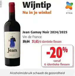 Colruyt Jean gamay noir 2024 / 2025 aanbieding