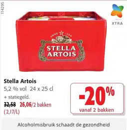Colruyt Stella artois aanbieding