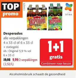 Colruyt Desperados aanbieding