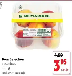 Colruyt Boni selection nectarines aanbieding