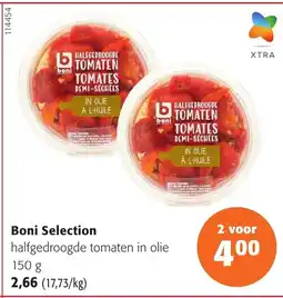 Colruyt Boni selection halfgedroogde tomaten in olie aanbieding