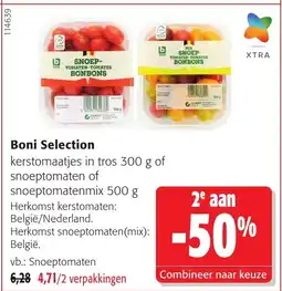 Colruyt Boni selection snoeptomaten aanbieding