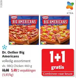 Colruyt Dr. oetker big americans aanbieding