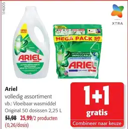 Colruyt Ariel aanbieding