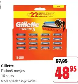 Colruyt Gillette aanbieding