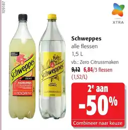 Colruyt Schweppes aanbieding
