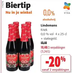 Colruyt Lindemans aanbieding