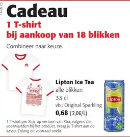 Colruyt Lipton ice tea aanbieding