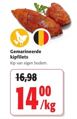 Colruyt Gemarineerde kipfilets aanbieding
