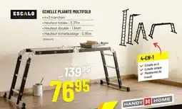HandyHome Echelle pliante multifold aanbieding