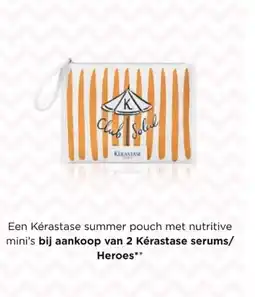 ICI PARIS XL Kérastase club soleil summer pouch aanbieding