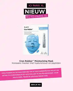 ICI PARIS XL Cryo rubber moisturizing mask aanbieding