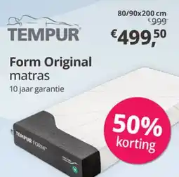 Sleepworld Form original matras aanbieding