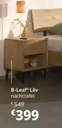 Sleepworld B-leaf löv nachttafel aanbieding