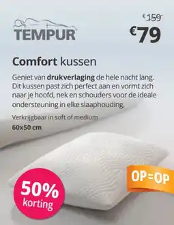 Sleepworld Comfort kussen aanbieding
