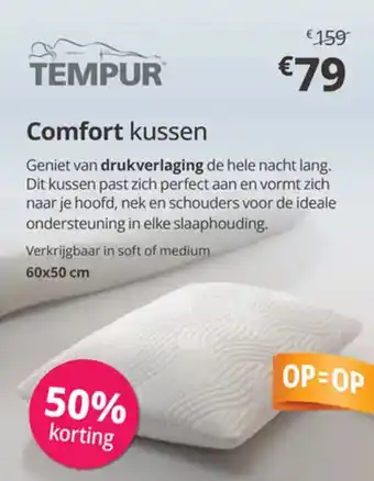 Sleepworld Comfort kussen aanbieding