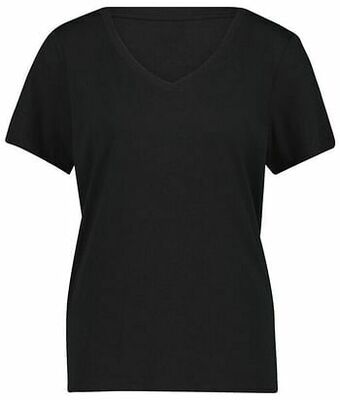 HEMA HEMA Dames T-shirt Zwart (zwart) aanbieding