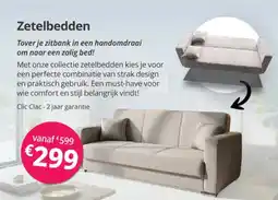 Sleepworld Zetelbedden aanbieding