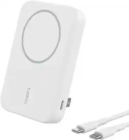 Krëfel BoostCharge 8.000mAh 15 W magnetische powerbank - Wit aanbieding